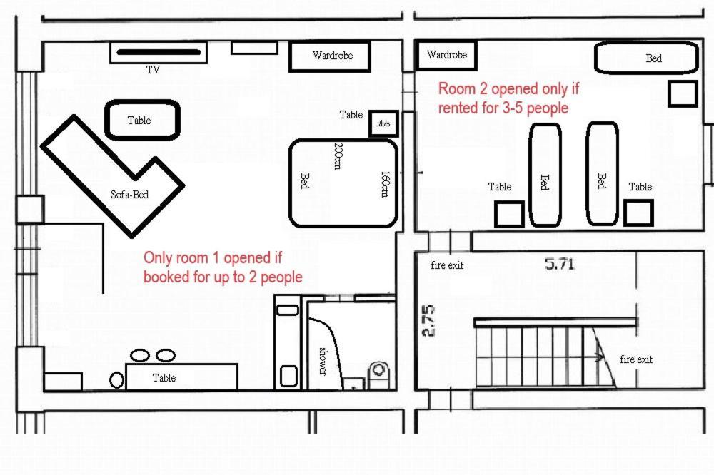 Elite Flats Two Bedroom Utena Eksteriør billede